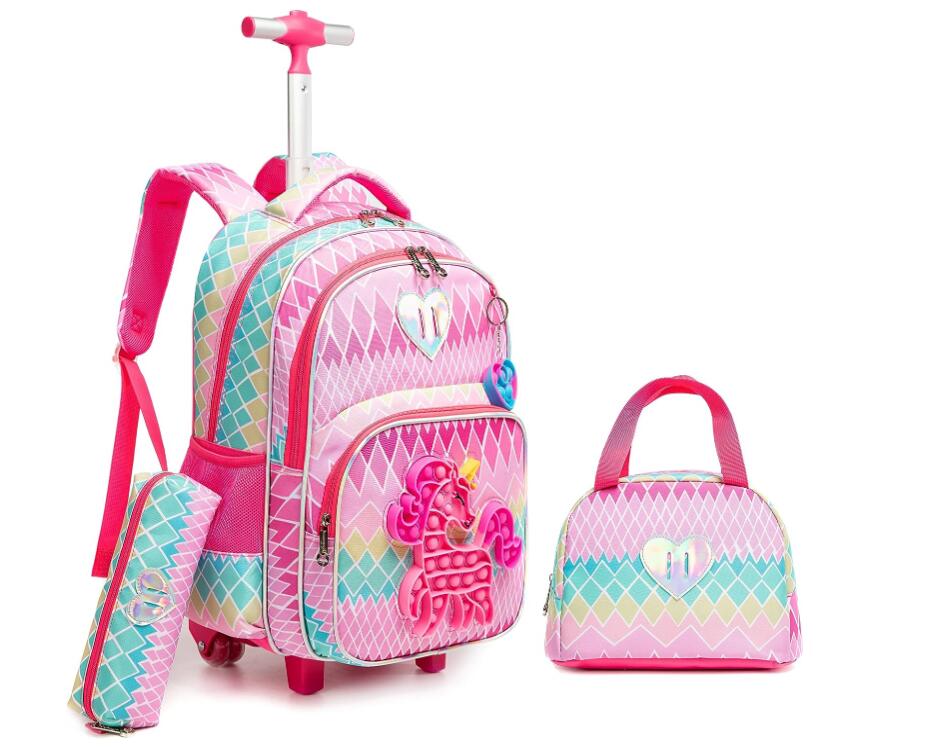 Conjunto de mochila escolar co - Travel Router Accessories reseña y precio