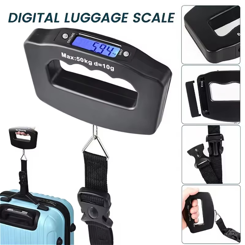 Báscula Digital para Equipaje  - Luggage Scale Hanging reseña y precio