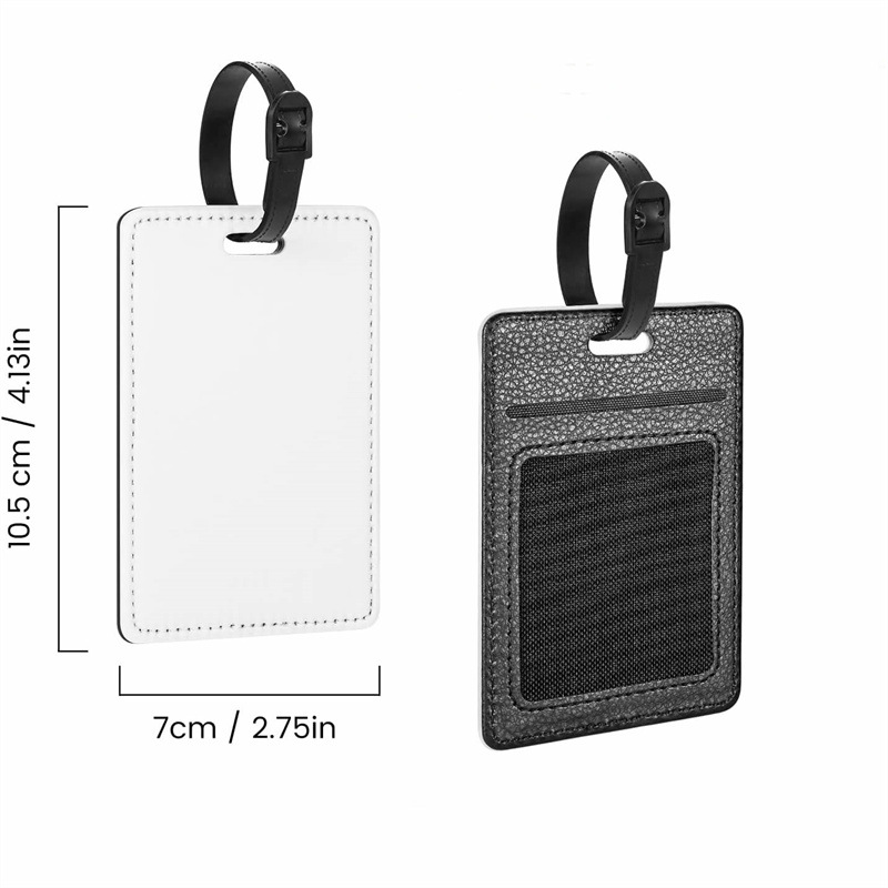 Etiquetas de equipaje de cuero - Travel Accessories Personalised reseña y precio