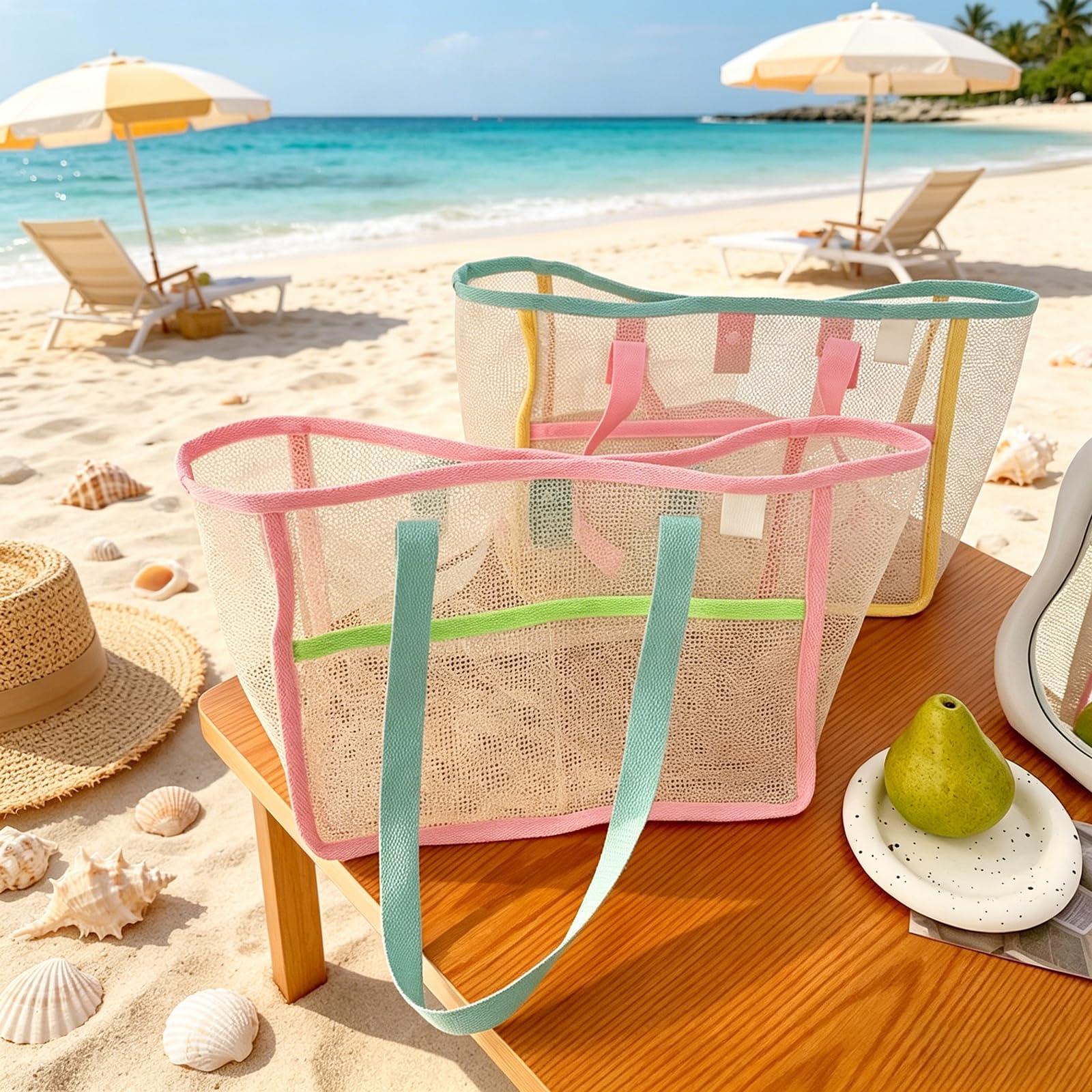 Bolsas de Playa para Mujer, Co - Travel Accessories Store reseña y precio