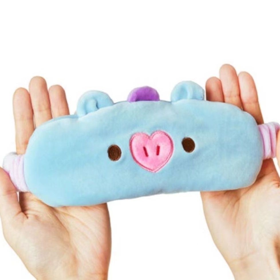 Antifaz de peluche BT21 con di - Travel Accessories Store reseña y precio