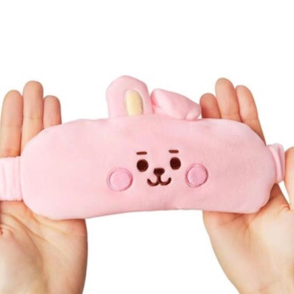 Antifaz de peluche BT21 con di - Travel Accessories Store reseña y precio