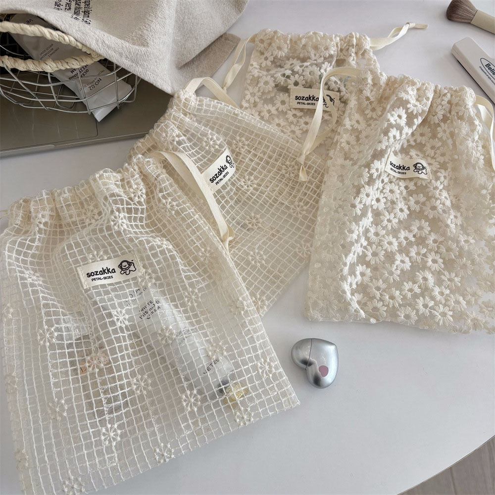 Bolsa de Maquillaje de Malla c - Travel Accessories Store reseña y precio