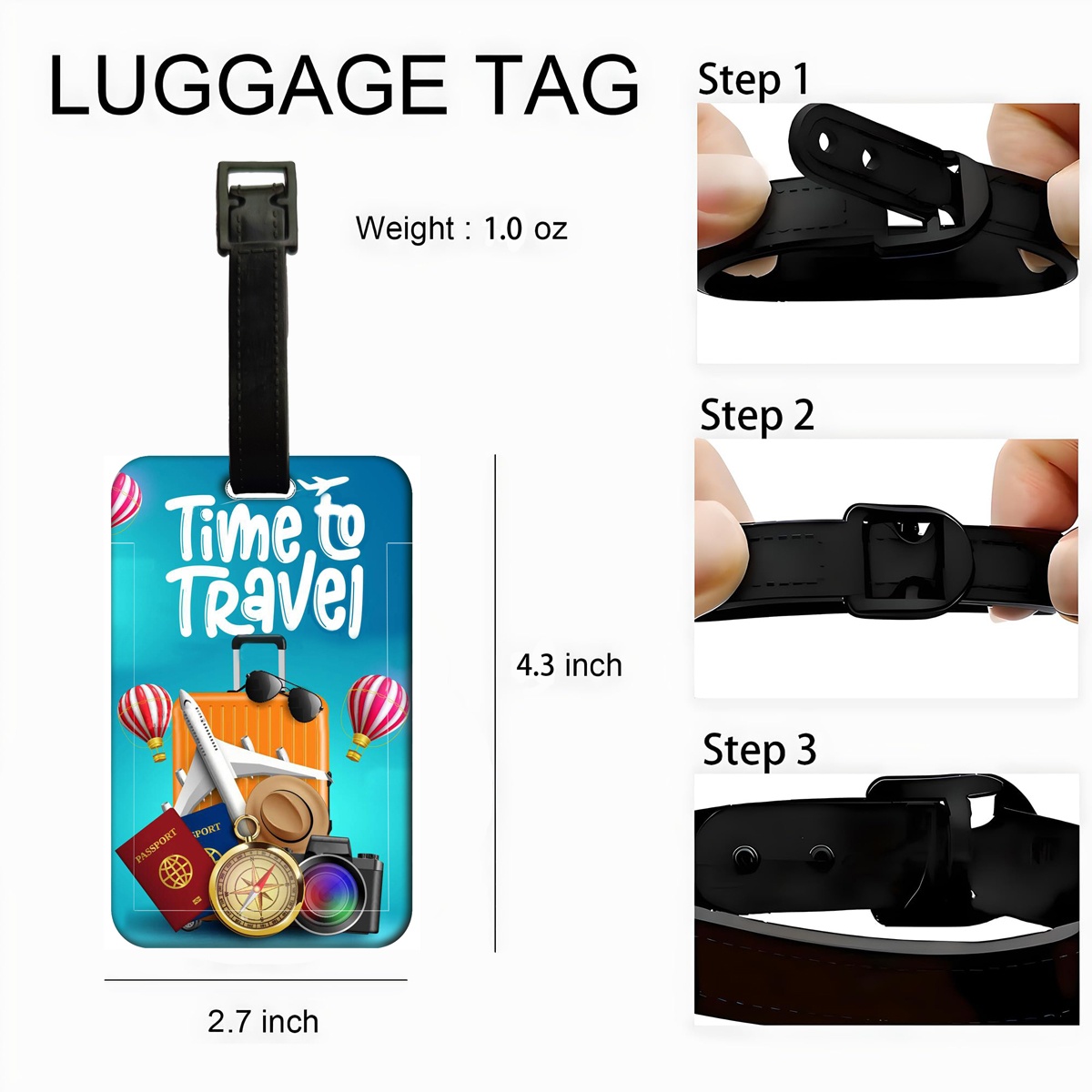Etiqueta de Equipaje Estilo Vi - Travel Accessories Gifts For Women reseña y precio
