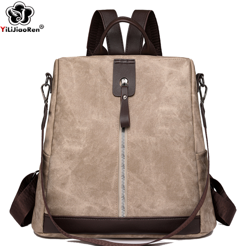 Mochila antirrobo de moda para - Travel Accessories Leather reseña y precio