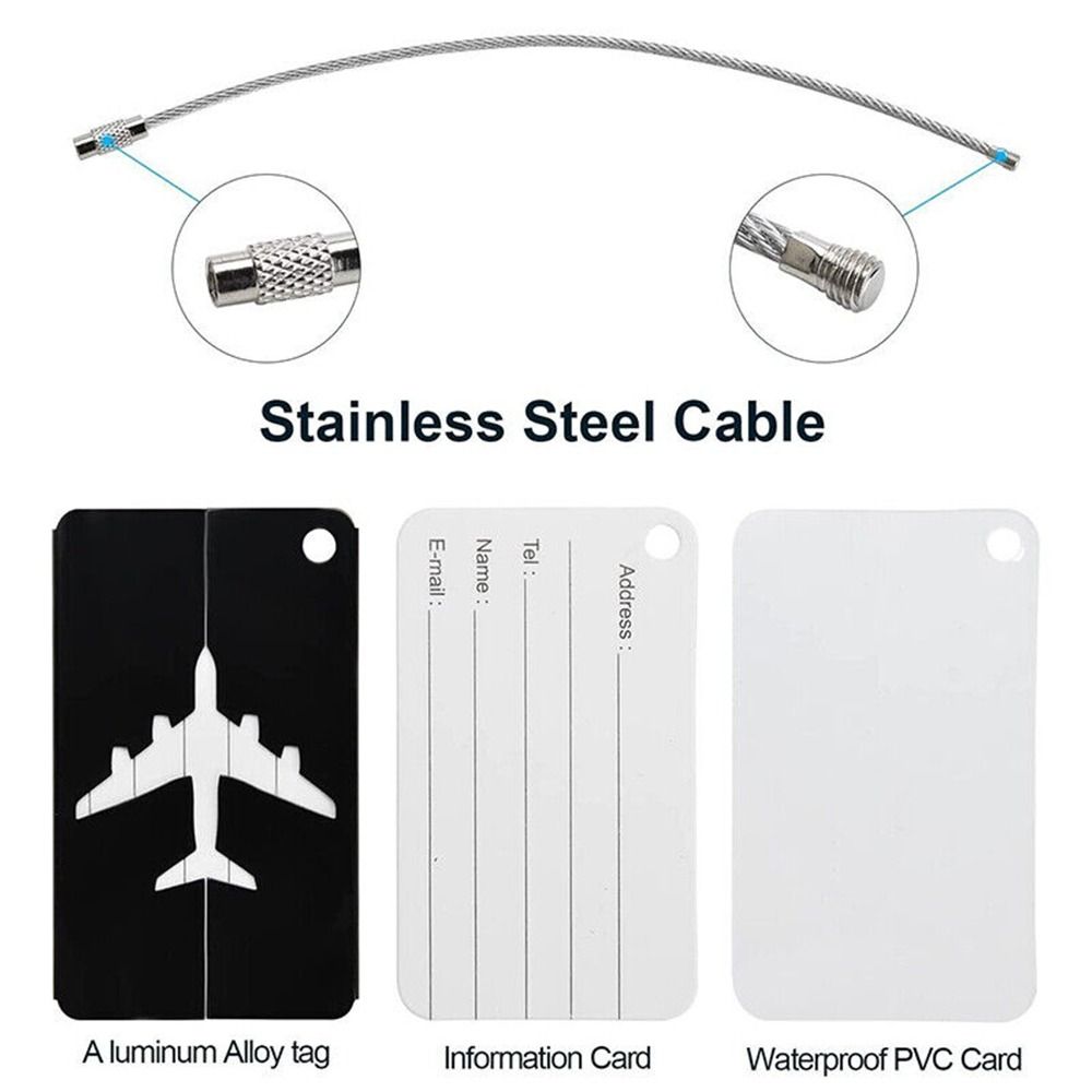 Etiquetas de equipaje de viaje - Travel Accessories Personalised reseña y precio