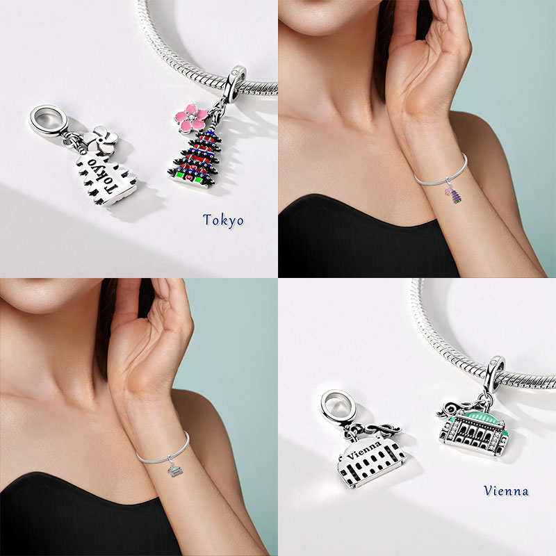 Abalorios World Landmark Origi - Travel Accessories Gifts For Women reseña y precio