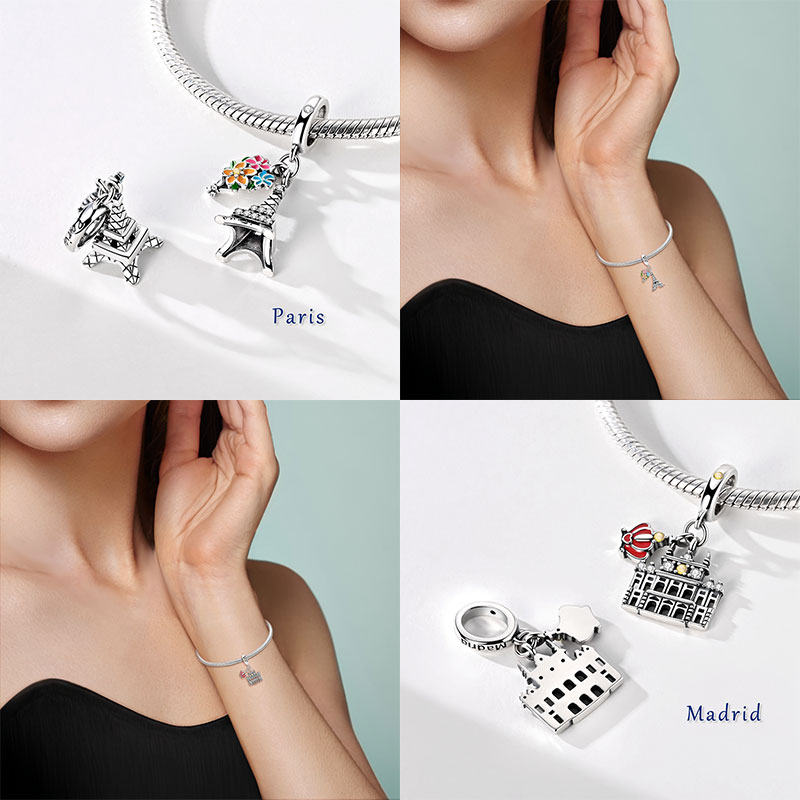 Abalorios World Landmark Origi - Travel Accessories Gifts For Women reseña y precio