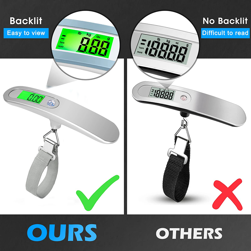 Báscula electrónica para equip - Luggage Scale Hanging reseña y precio