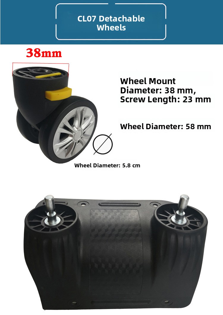 Ruedas Desmontables Universale - Travel Router Accessories reseña y precio