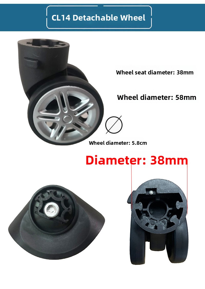 Ruedas Desmontables Universale - Travel Router Accessories reseña y precio